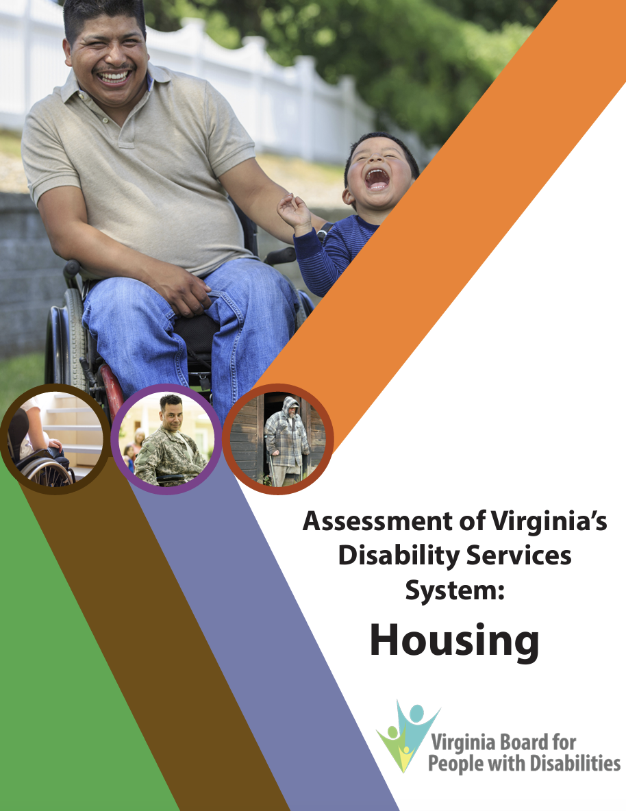 Portada de la evaluación de la vivienda, con una persona en silla de ruedas sonriendo.